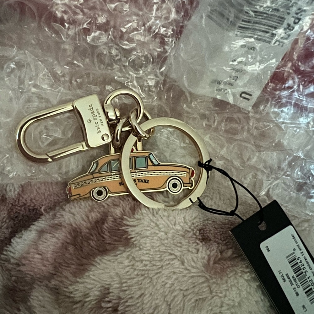Kate Spade purse charm/ key chain